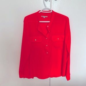 Neon pink Gap blouse, worn once, EUC